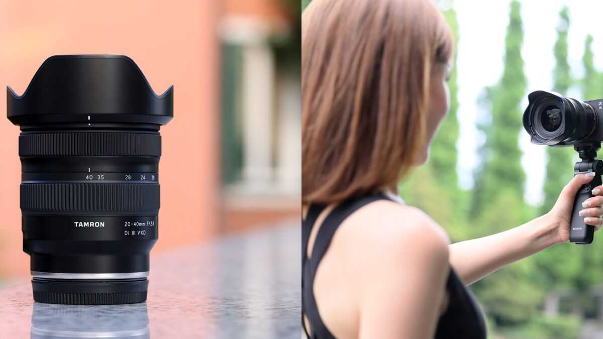 Νέος Τamron 20-40mm f/2.8 Di III VXD φακός