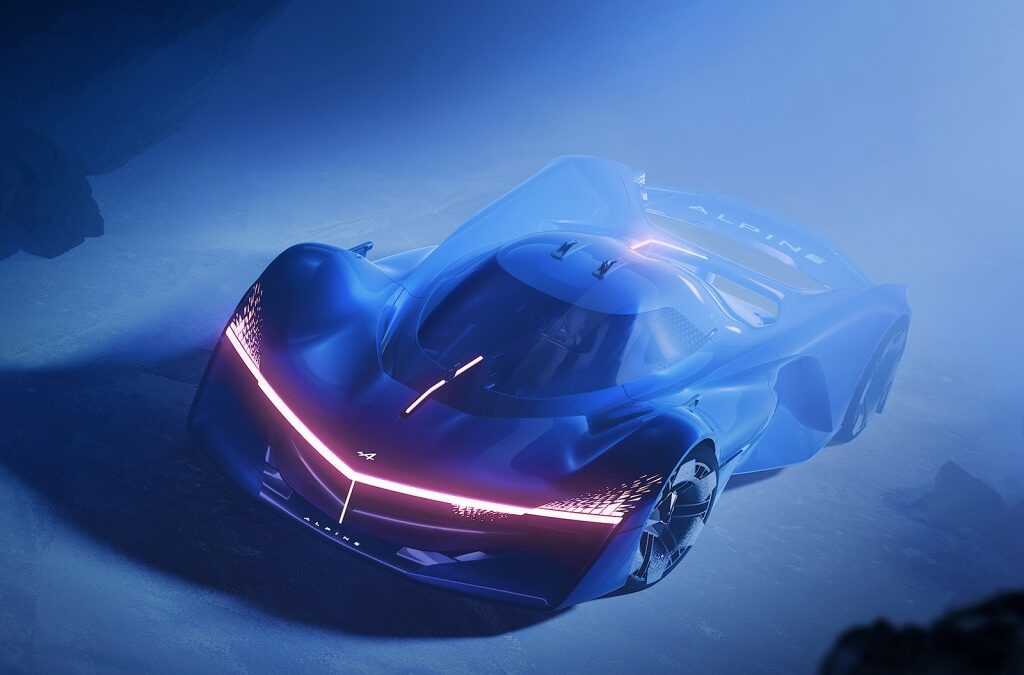 Alpine Alpenglow concept car