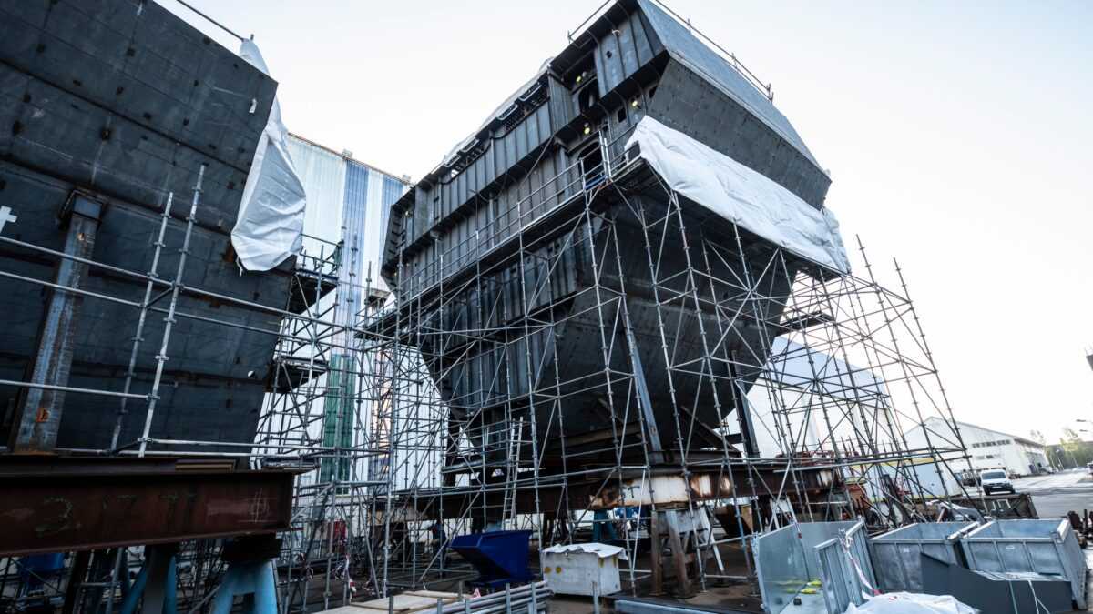 Χτίζεται η πρώτη φρεγάτα FDI HN