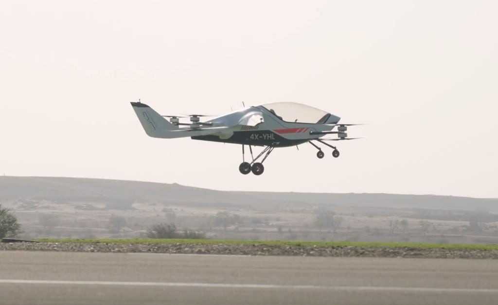 Στον αέρα το ηλεκτρικό αεροσκάφος Air One των AAM (Urban Air Mobility) μοντέλων