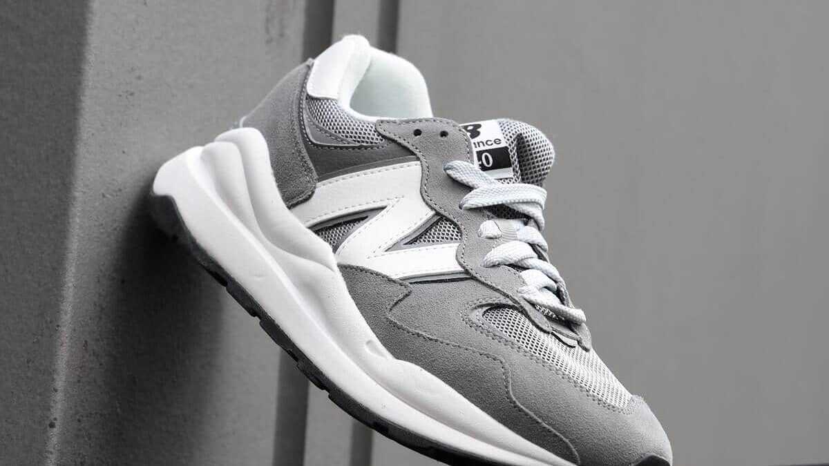 New Balance 57/40  “Bone” + “Charcoal”