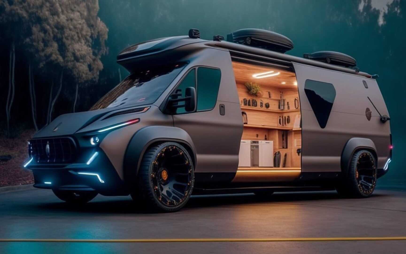 Εντυπωσιακές ιδέες για μια Future Van Life Gadgetfreak Not Just Tech