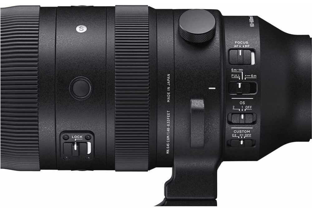 Νέος Sigma 60-600mm FE φακός για Sony Mirrorless