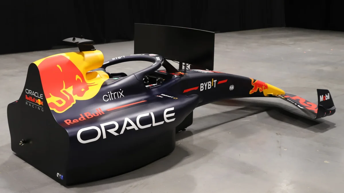 2022 Oracle Red Bull RB18 αυθεντικός Racing Simulator