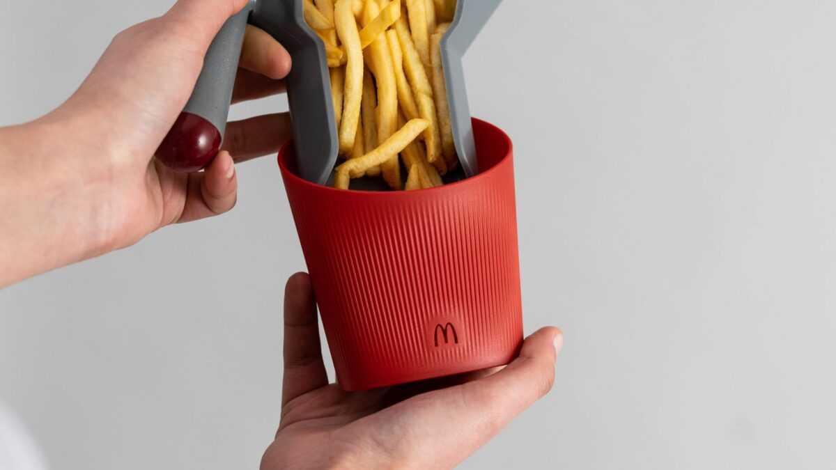 Νέα επαναχρησιμοποιούμενα σκεύη τραπεζιού για τα McDonald