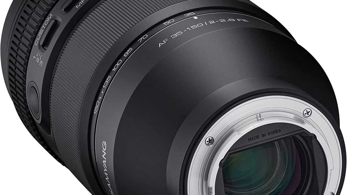 Νέος Samyang 35-150mm f/2-2.8 FE φακός