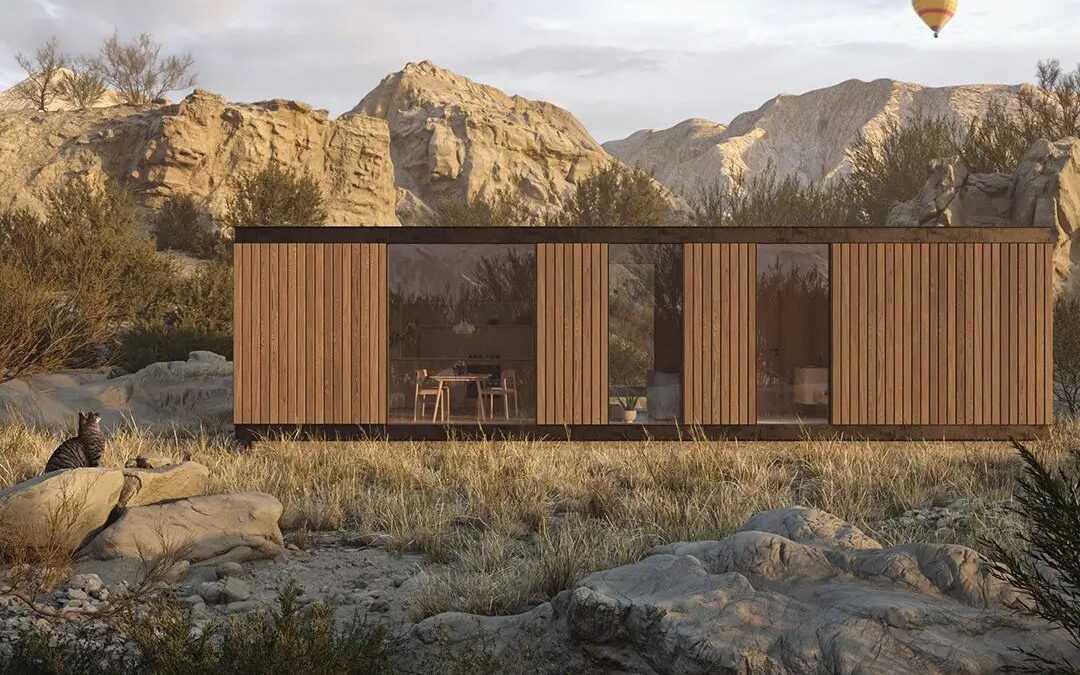 Το Mini είναι το τέλειο minimal σπίτι για το ελληνικό βουνό