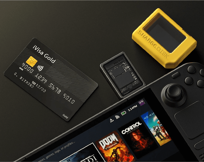 SharGeek Sharge Disk μικρός M.2 NVMe SSD για φωτογραφικές και laptop