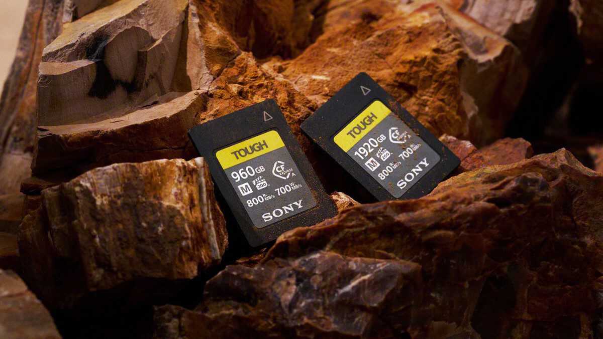 Νέες κάρτες μνήμης αντοχής Sony CFexpress Type A CEA-M series