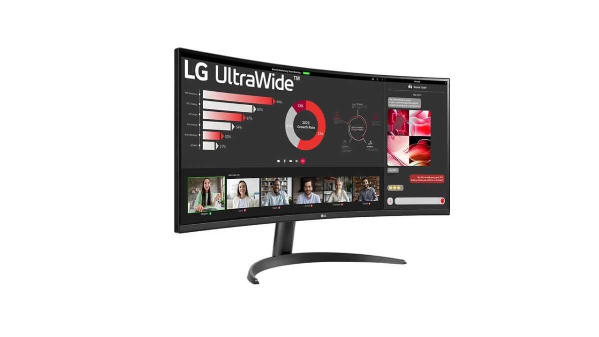 Νέα Curved UltraWide WQHD 34αρα LG 34WR50QC-B