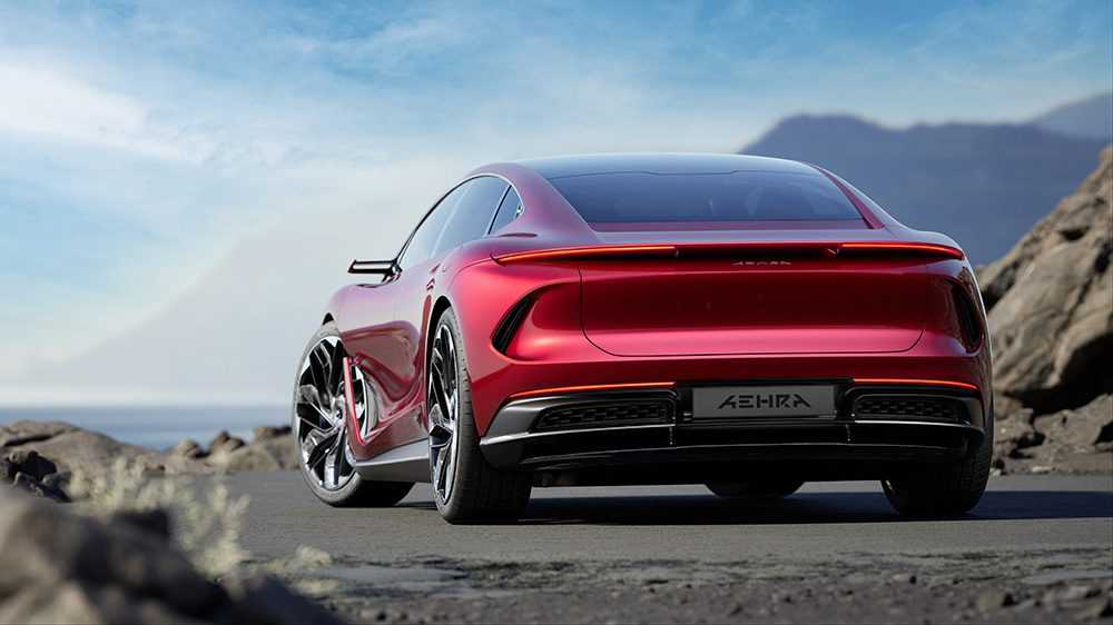 Το εκπληκτικό ηλεκτρικό Aehra σεντάν