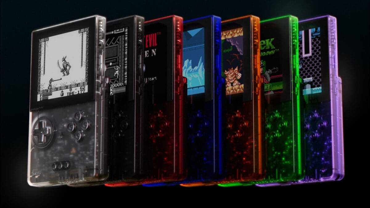 Retromania με τα Analogue Pocket Transparent Limited Editions