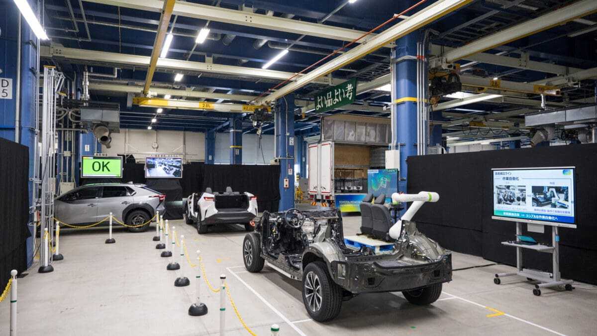 Toyota Vehicle Logistics Robot + Next-generation BEV γραμμή παραγωγής