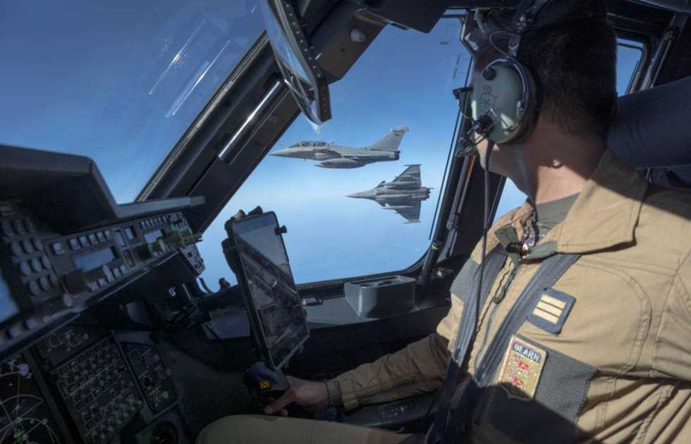 Άσκηση “Ευνομία” – ελληνικά Rafale με γαλλικά A400M Atlas