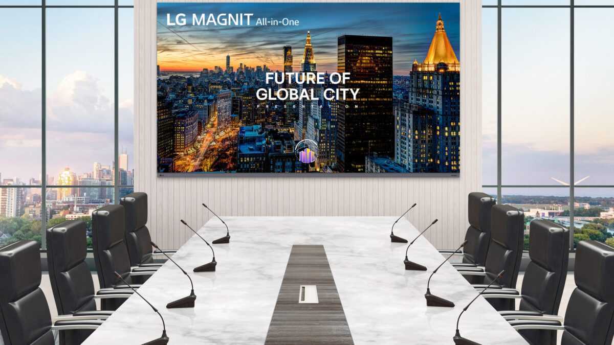 Η διαφορετική LG MAGNIT All-in-One Micro LED οθόνη