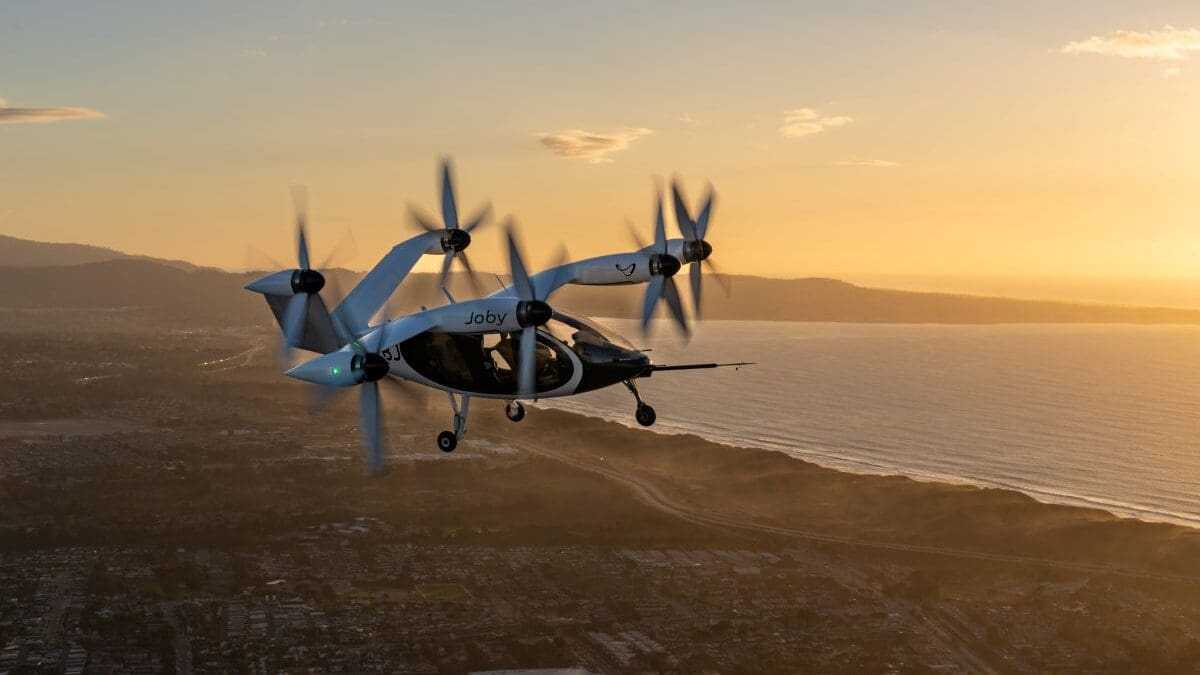 Το πρώτο Joby eVTOL παραγωγής της Joby Aviation