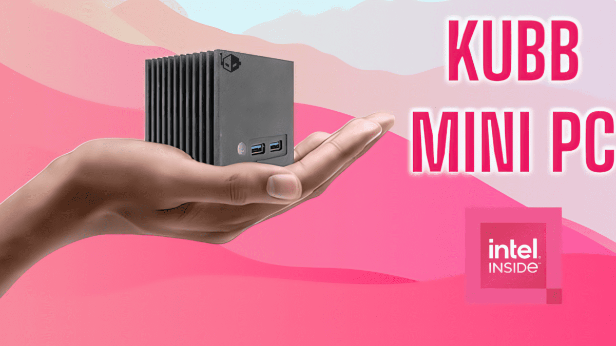 Bleu Jour KUBB mini PC – το μικρότερο fanless PC