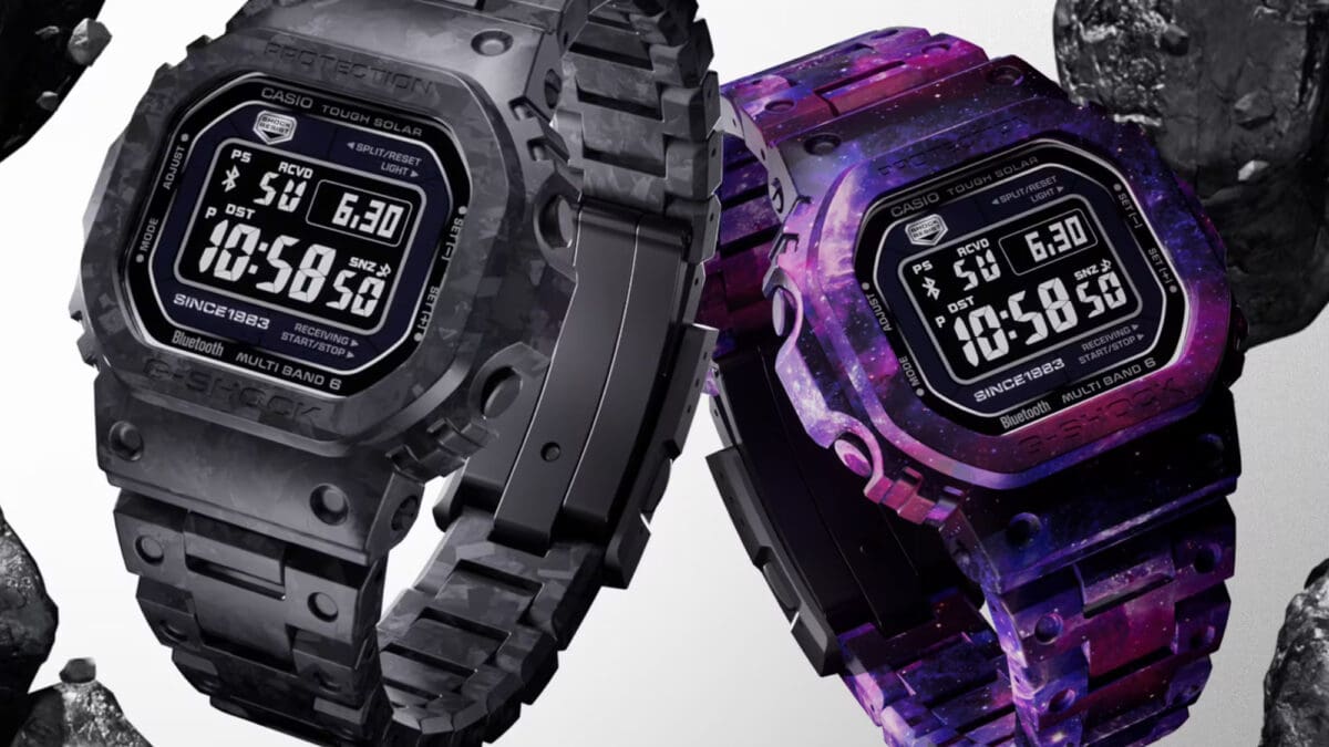 Δύο νέα G-SHOCK 40th Anniversary GCW-B5000UN Carbon Edition