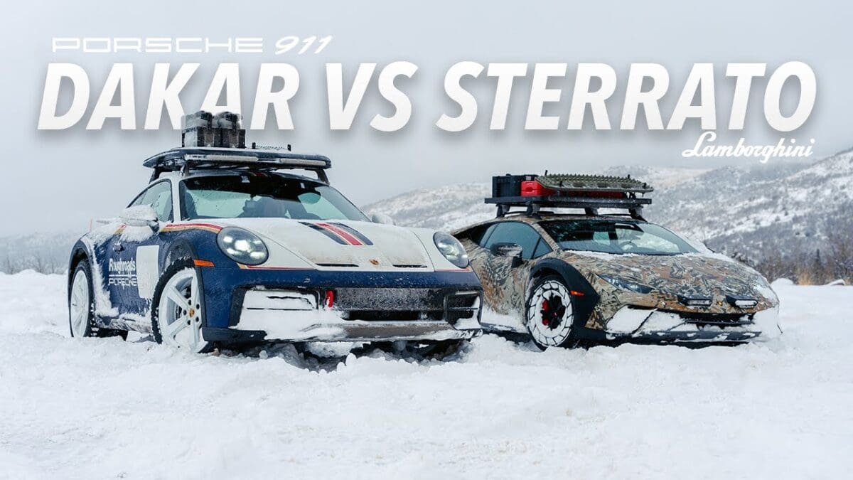 911 Dakar + Lamborghini Sterrato