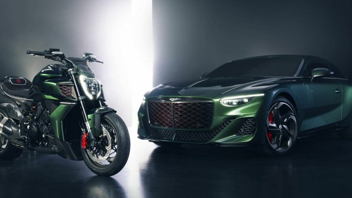 Ducati + Bentley limited-edition Diavel