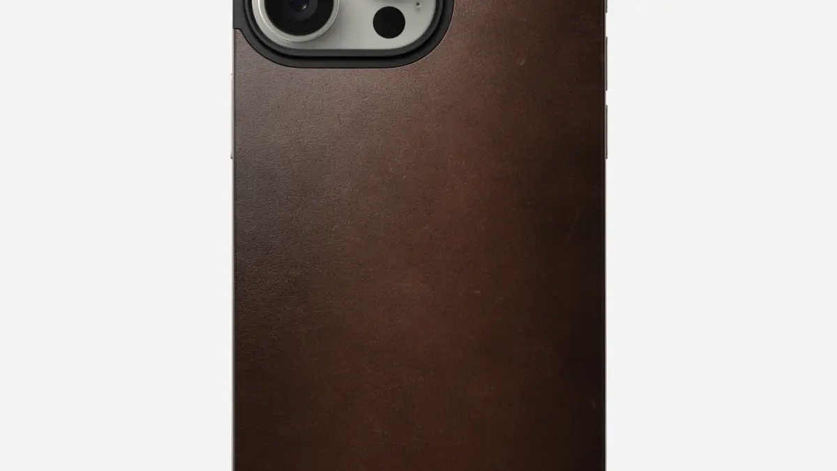 Νέα Nomad iPhone Magnetic Leather Back