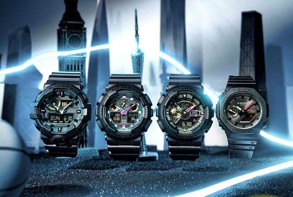 Νέα G-Shock Multi-Fluorescent Accents Series