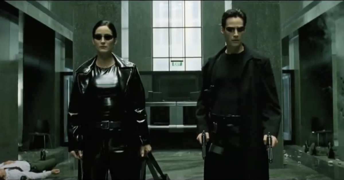 The Matrix 25th Anniversary – The Lobby Shoot Out