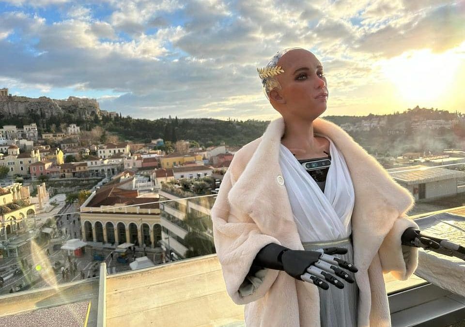 Η Sophia the Robot στη BEYOND 2024