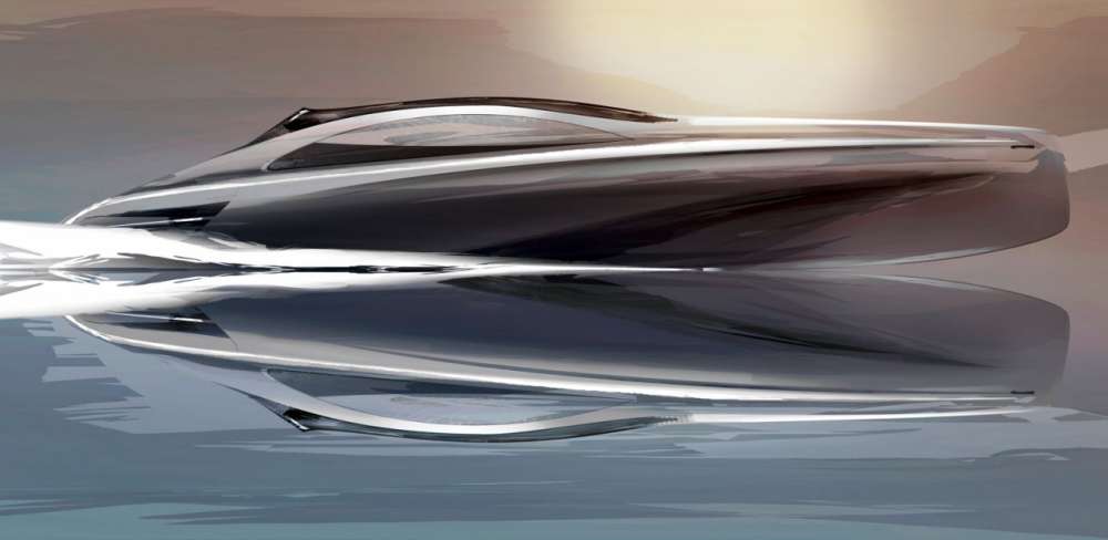 Mercedes-Benz Style + Silver Arrows Marine = Motor Yacht